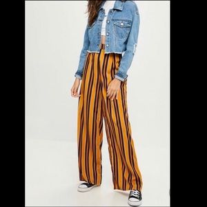 Zara Striped Palazzos. Never Worn.